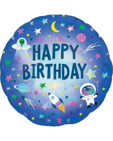 Круг Космос С Днем Рождения!